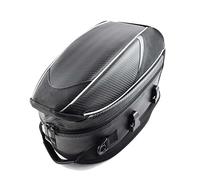 ZHENCU Bolsa Asiento Moto para BMW S1000RR 2015-2017, Mochila para Casco De Motocicleta, Portátil, Impermeable, De Gran Capacidad, Ligera,B-White