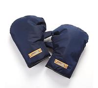 ZHENCU Guantes Conducir para ADV150 2021-2023, Calentadores, Resistentes Al Viento, Forro de Felpa, Manillar con Bandas Reflectantes,B