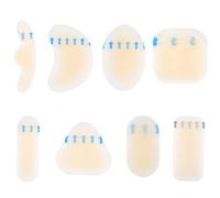 Zhenghebuy Apósitos Ampollas,8 Piezas Tiritas para Ampollas en el Talón,Gel Cuidado de Pies,Invisible Impermeables Apósitos Hidrocoloides