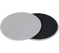 Zhenghebuy Discos Deslizantes,1 Par Core Sliders De Ejercicio,Fitness Sliders,Exercise Sliders,Deslizadores de Ejercicio,Cara Disco Core Sliders para Gimnasio en Casa Yoga Pilates Home Gym(Gris)