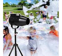 zhenmaster Generador de espuma portátil 1000W - Máquina profesional para shows y eventos - Fiestas infantiles, discotecas y celebraciones veraniegas