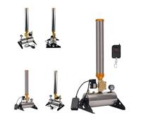 zhenmaster Lanzador de Confeti con Ángulo Ajustable - Pack de 2 con - Máquina de Confeti Autónoma Mando Inalámbrico 150WPara Grandes Espacios, Bodas, Fiestas, Escenario