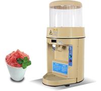 zhenmaster Máquina Rompehielos De 480 W con Control Inteligente, Trituradora De Hielo Eléctrica Comercial, Arranque con Inversión Breve Y Luego Avance, 1400 RPM, Capacidad De Producción De 720 kg/H