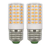 ZHENMING Bombilla LED E27, 12V CA/CC, 24V CC Baja Tensión Compacta 5W Blanco Cálido 3000K, Sustituye a 50W 60W, E27 Bombilla Halógena Edison, No Regulable, paquete de 2 unidades