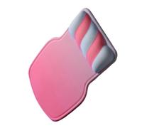 ZHENNB Almohadilla con base de silicona suave y cojín de muñeca de color caramelo ergonómico para uso cómodo en la oficina y juegos, almohadilla de silicona antideslizante para juegos