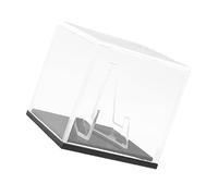 ZHENNB Caja de acrílico para objetos pequeños, organizadores adecuados para anillos y púas para coleccionistas y entusiastas de la música, organizadores de joyas