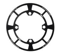 ZHENNB Rueda de cadena de aluminio ligero para bicicletas de una sola velocidad, cubierta de plato de bicicleta de una sola velocidad