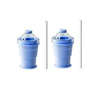 ZHENNB Taza plegable para hacer bolas de hielo que ahorra espacio, materiales de silicona seguros, plegable, moldes de postre simples
