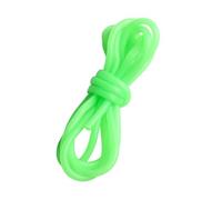 ZHENNB Tubo de silicona para anzuelos de pesca de 0,8/1/1,2/1,5/1,8/2 mm, tubos de silicona que brillan en la oscuridad, tubo de pesca nocturno