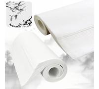 Zhenp 120 Hojas Papel Sumi de Arroz para Caligrafía China, 38x27 cm/15x10.6 Pulgadas, Práctico para Pintura y Práctica en Escuela/Oficina