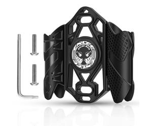 ZHERIKAH Airtag Soporte para Bicicleta, Impermeable Antivibración, Soporte para Bicicleta para GPS, Adecuado para Rastreadores como Airtag, Instalado con Tornillos, No Hay Rastreador