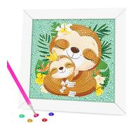 ZHERIKAH Diamond Painting Adultos, Diy 5d Diamond Painting, Puzzle Diamantes, Adecuado para Sala de Estar, Dormitorio, Estudio, Restaurante, Porche, Balcón, Local Comercial