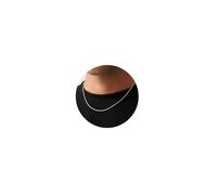 ZHESHY Collar Cadena Plata Oro Hombre Cadenas De Plata Oro 18K Acero Inoxidable Cadena Cubana/Venecia/Trenzada Joyeria Regalo Hombre Mujer Aniversario Cumpleanos 3/4/5/5.5/6mm Ancho Y 46-61cm Longitud