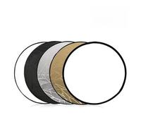 ZHFSWLKW Reflectores redondos 5 en 1 plegables for fotografía, luz de relleno, difusor batería, accesorios multidisco for fotos al aire, fondos y(80CM-5 in 1)