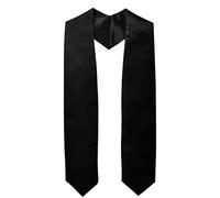 ZHGFXIN Banda de 150 cm para graduación universitaria, adolescentes, para graduaciones académicas, cintos, decoración de fiestas, bandas para estudiantes, Negro, Talla única