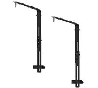 ZHGFXIN Soporte de lámpara de aleación de aluminio con control de altura flexible, soporte ajustable para configuraciones de iluminación de acuarios, soporte de luz colgante