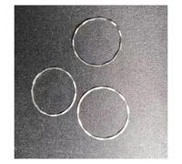 ZHGUIMING Anillo espaciador de movimiento NH35, caja de reloj de 41MM, anillo interior de plástico, cubierta interior NH35 NH36, cubierta interior especial, anillo de fijación, piezas de reloj(3pc Met