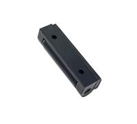 ZHGUIMING Bisagra de aleación de zinc CL240 for equipos industriales, puertas de gabinetes, bisagras convexas, bisagras de tira plana, bisagras for muebles y armarios.(Black-240-1)