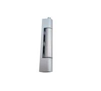 ZHGUIMING Bisagra de aleación de zinc CL240 for equipos industriales, puertas de gabinetes, bisagras convexas, bisagras de tira plana, bisagras for muebles y armarios.(Silver-240-1)