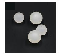 ZHGUIMING Bolas de plástico sólido PP (polipropileno) 25 mm 25,4 mm 30 mm 35 mm 38 mm Bola de rodamiento de precisión(50pcs,35mm)