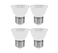 ZHGUIMING Bombilla LED GU10 de 4 piezas, 5 W, foco de riel, iluminación empotrada for sala de estar, dormitorio, cocina, baño, luz = 50 W(E27 220-240V,WHITE 6000K_NON-DIMMABLE)
