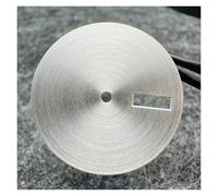 ZHGUIMING Esfera de reloj con textura de arena redonda de 28,5 mm, caras de reloj en blanco for movimiento NH35/NH36/NH34, accesorios de bricolaje, calendario simple/doble/ninguno(Double calendar SR)