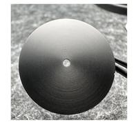 ZHGUIMING Esfera de reloj con textura de arena redonda de 28,5 mm, caras de reloj en blanco for movimiento NH35/NH36/NH34, accesorios de bricolaje, calendario simple/doble/ninguno(No calendar BK)