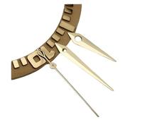 ZHGUIMING Juego de manecillas de Reloj Plateadas Estilo Presage for Aguja de Movimiento NH35 38, reemplazo de Accesorios de Reloj(NH-PS-2Gold)