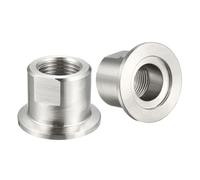 ZHGUIMING KF-16 KF-25 KF-40 KF-50 1/8'' 1/4'' 3/8'' 1/2" 3/4'' 1'' BSPP (HEMBRA) Adaptador Conexión de vacío SS304(KF25,1/2")