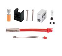 ZHGUIMING Kit de Bloque Calefactor de Temperatura Profesional, 300 ℃/estándar 260 ℃, for Impresora Ender-3 S1 CR-10 Smart Pro con extrusora(Heating Block Kit-3)