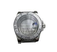 ZHGUIMING Las mejores piezas de la correa de la caja del reloj de lujo for hombre de 40 mm for el movimiento Nh34 Nh35 Nh36 Nh38 Esfera de 28,5 mm Cristal de zafiro resistente al agua(schwarz,Nh35 nh3