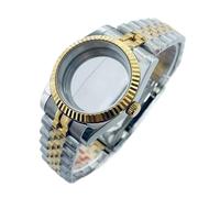 ZHGUIMING Piezas de reloj Plata Oro 36mm 40mm ETA 2824 PT5000 NH34 NH35 NH36 NH70 NH72 4R35 Caja de reloj con cristal de zafiro Resistente al agua hasta 10 ATM(A2 Glass back,40mm NH34 NH35 NH36)