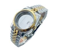 ZHGUIMING Piezas de reloj Plata Oro 36mm 40mm ETA 2824 PT5000 NH34 NH35 NH36 NH70 NH72 4R35 Caja de reloj con cristal de zafiro Resistente al agua hasta 10 ATM(A1 Glass back,36mm ETA2824 PT5000)