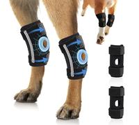 ZHHSUNY 1 Par Rodilleras para Perros,Se Aplican Las Piernas Delanteras y Traseras,Ayudar a la Curación de Las Heridas Después de la Cirugía y la Lesión,Funda Protectora para Patas de Perro Codos (M)