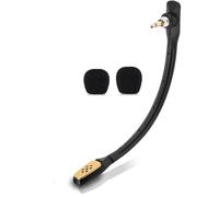ZHHSUNY Astro A40 - Micrófono de repuesto con cancelación de ruido reemplazable de 3,5 mm, cuello de cisne para Lo-gitech Astro A40 TR A40TR A40TR Gaming Computer Auriculares para PC (negro)