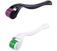 ZHHSUNY Derma Roller 540 - Microneedling de titanio para cara y cuerpo (0,75 mm)
