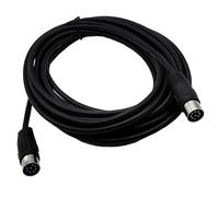ZHHSUNY gran cable de audio de altavoz DIN de 8 pines (macho a macho) para Bang & Olufsen b & O beolab POWERLINK MK2, pedal peavey sanpera y Monster Clarity HD Model one (6.6 FT)