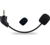ZHHSUNY Mic Reemplazo Desmontable 3.5 mm Supresión Ruido Mic Compatible con Kingston 2022 Hyper-X Cloud II 2ª Versión Aplicable a PS-4 PS-5 PC Auriculares inalámbricos Juegos