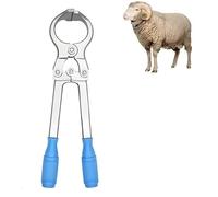 ZHHSUNY Pinzas de acero inoxidable para castración, para ganado, corderos, bovinos, cabras (para ovejas)