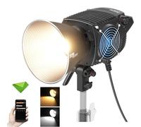 Zhi Yun ZHIYUN Molus B300 300W COB LED Luz de Video, Bicolor 2700-6500K, CRI≥95 TLCI≥97 Control de aplicación Luces de Montaje Bowens para Estudio, Youtube, Vlog, transmisión en Vivo, filmación, etc.