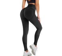 Zhiaek Leggings Deportivos Mujer Push Up Cintura Alta Mallas Deporte Mujer Anticeluliticos Sin Costuras Pantalones de Yoga para Running Gym Fitness Jogging y Pilates