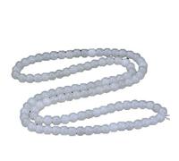 ZHIBO Xinjiang Hetian - Collar con colgante de jade blanco, Piedra
