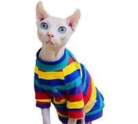 ZHIHAN Camiseta elástica de Primavera de suéter de algodón con Ropa de Gato esfinge, Color 1, M +