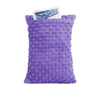 zhijiazhi Almohada de cirugía abdominal con bolsillo, almohada de histerectomía, almohada de recuperación de lumpectomía para mujeres, almohada pequeña para viajes (morado)