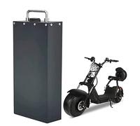 ZHIKAN Fat Tire Scooter eléctrico Batería 60V 15AH/60V 18AH/60V 20AH de Iones de Litio Li-Ion Bicicleta eléctrica de Dos Ruedas con BMS y Cargador (60V 20AH)