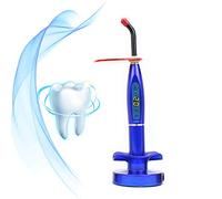 ZhiLianZhao - Equipo de laboratorio profesional inalámbrico de luz azul con larga duración de la batería, 3 modos ajustables, longitud de onda 420-480 nm, recargable, azul