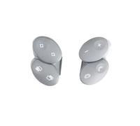 ZHINUAN 1 par de botones de control del volante, Compatible for Mercedes W211 y W219, Compatible for la clase E CLS 2308202310. Botones de interruptor multifunción for coche. Banco de botones del vola