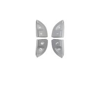 ZHINUAN 1 par de botones de control del volante del coche, Compatible for Mercedes-Benz, W220 S430 S500 S600 CL500 CL600 2208210679, cubierta del interruptor Banco de botones del volante del vehículo(