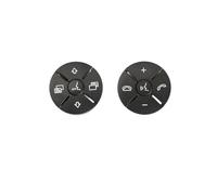 ZHINUAN 1 par de botones de interruptor de volante de coche, Compatible for Mercedes, benz, ML, GL, W164, R, W251, 1648700658, multifunción. Banco de botones del volante del vehículo(Black 1 Pair)