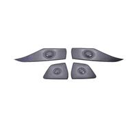 ZHINUAN 4 embellecedores decorativos for altavoces de puerta de coche, Compatible for Hyundai, Elantra CN7 2021 2022 2023, accesorios for coche, pegatinas 3D for altavoces. Rejilla frontal para altavo